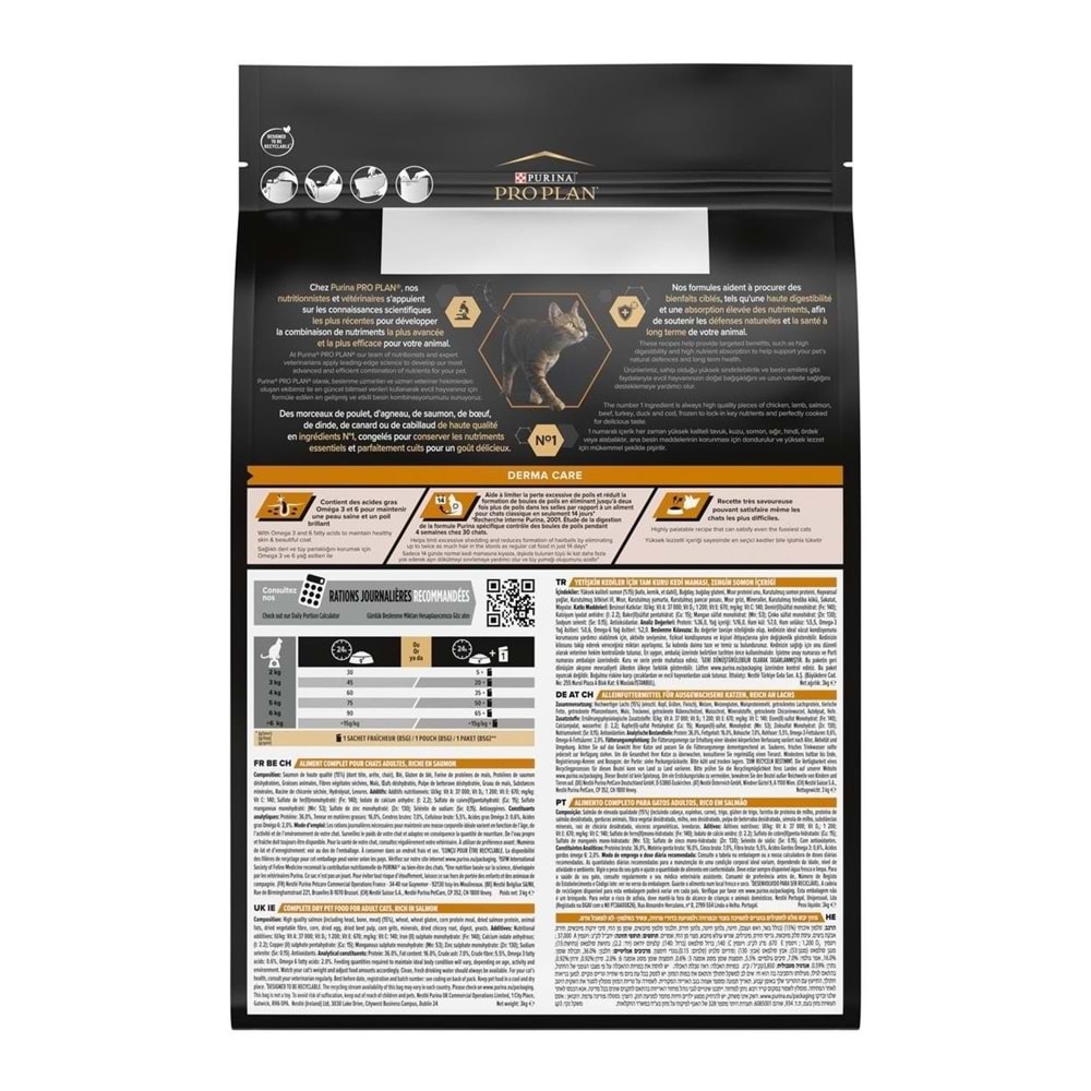 Pro Plan Elegant Hassas Deri Somonlu Yet. Kedi Maması 10 Kg.