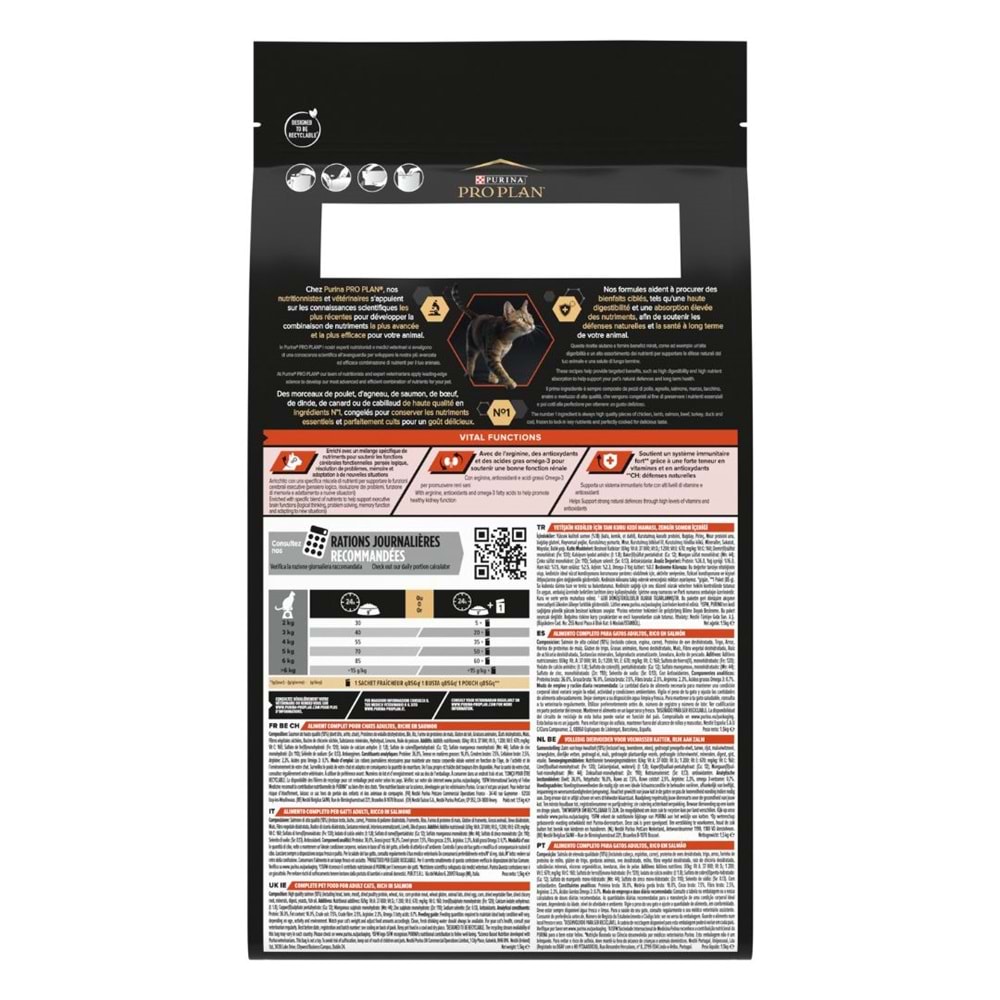 Proplan Vital Function Yet. Somonlu Kedi maması 10 kg