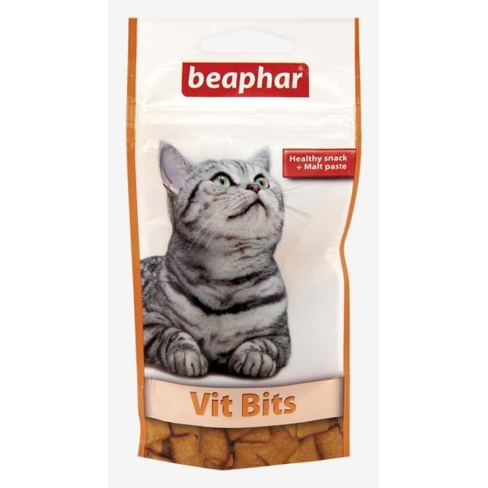 Beaphar Vitamin Bits Kedi Ödülü 35 gr.