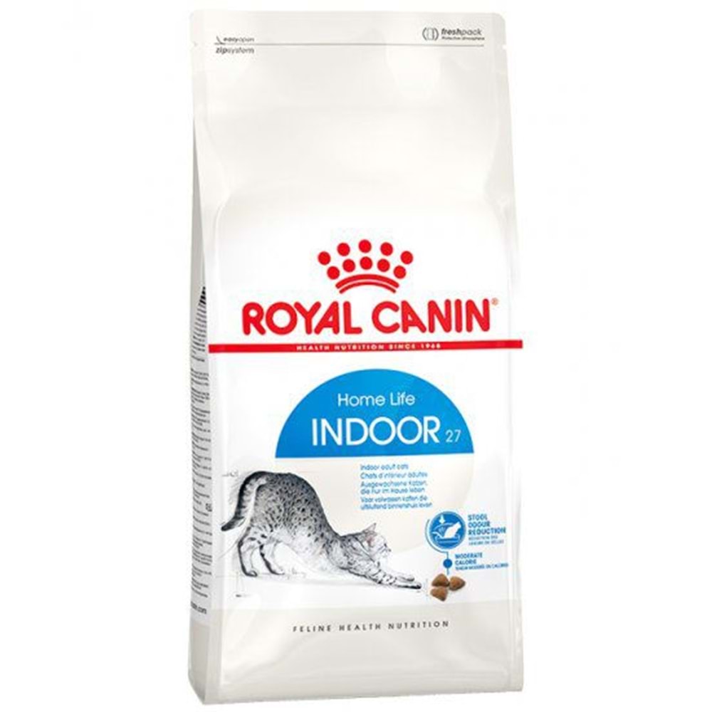 Royal Canin Indoor 27 Ev Kedileri İçin Yetişkin Kedi Maması 400 Gr.