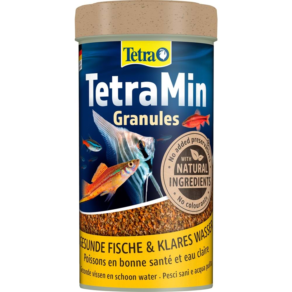 Tetra Tetramin Granules Granül Balık Yemi 250 Ml. 100 Gr.