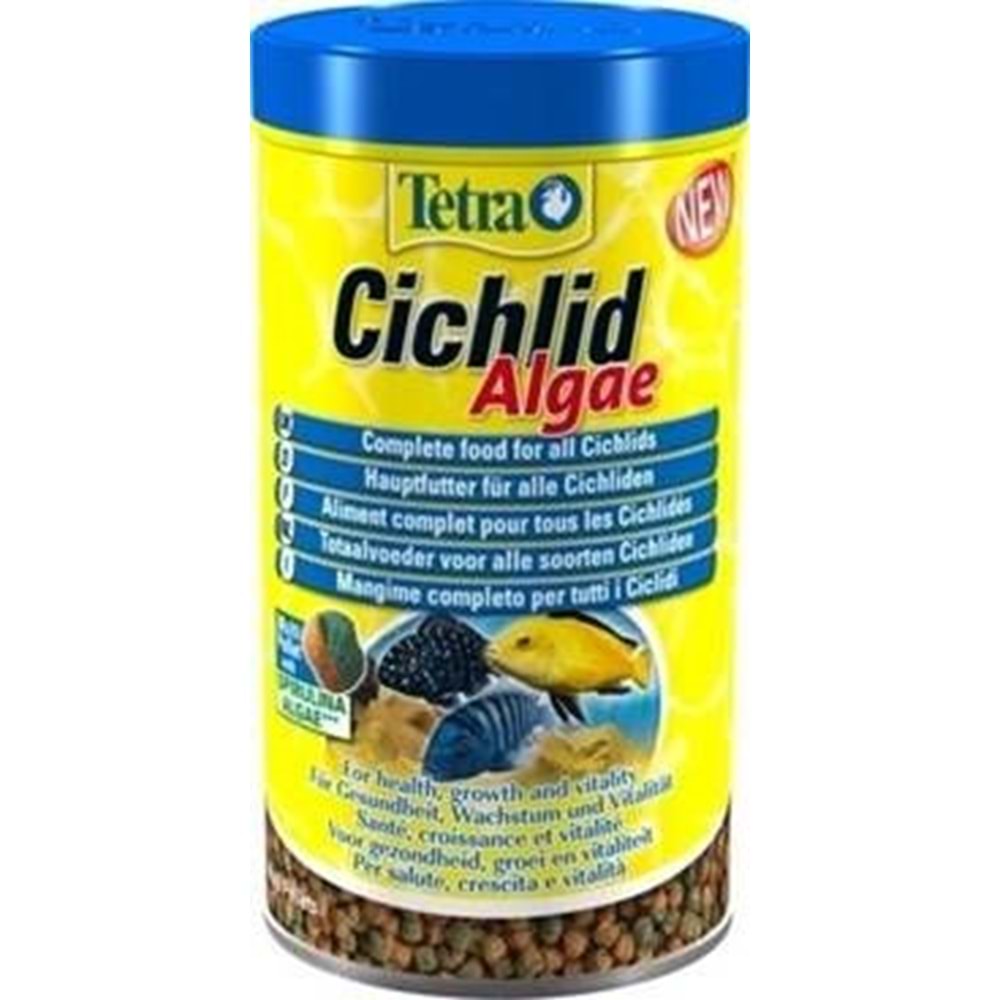 Tetra Cichlid Algae Balık Yemi 500 ml. 165 Gr.