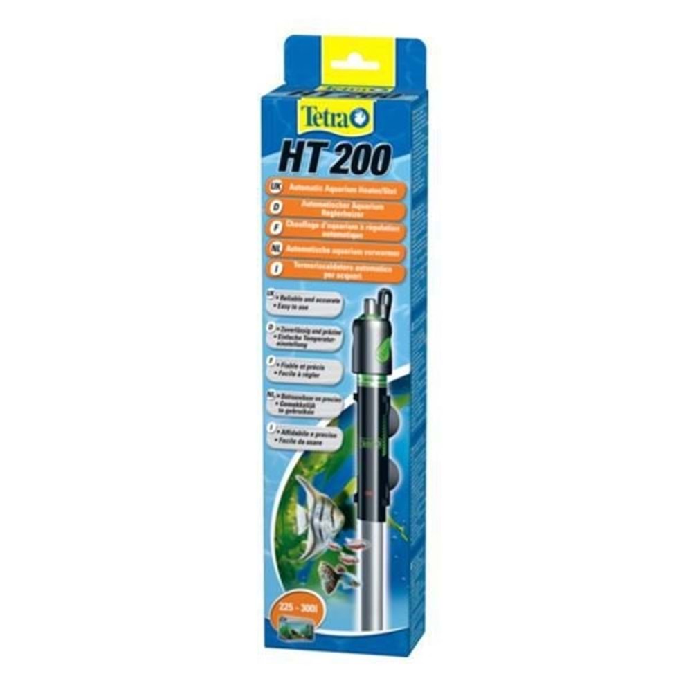 Tetra HT 200 Akvaryum Su Isıtıcısı 200 Watt (225-300Lt.)