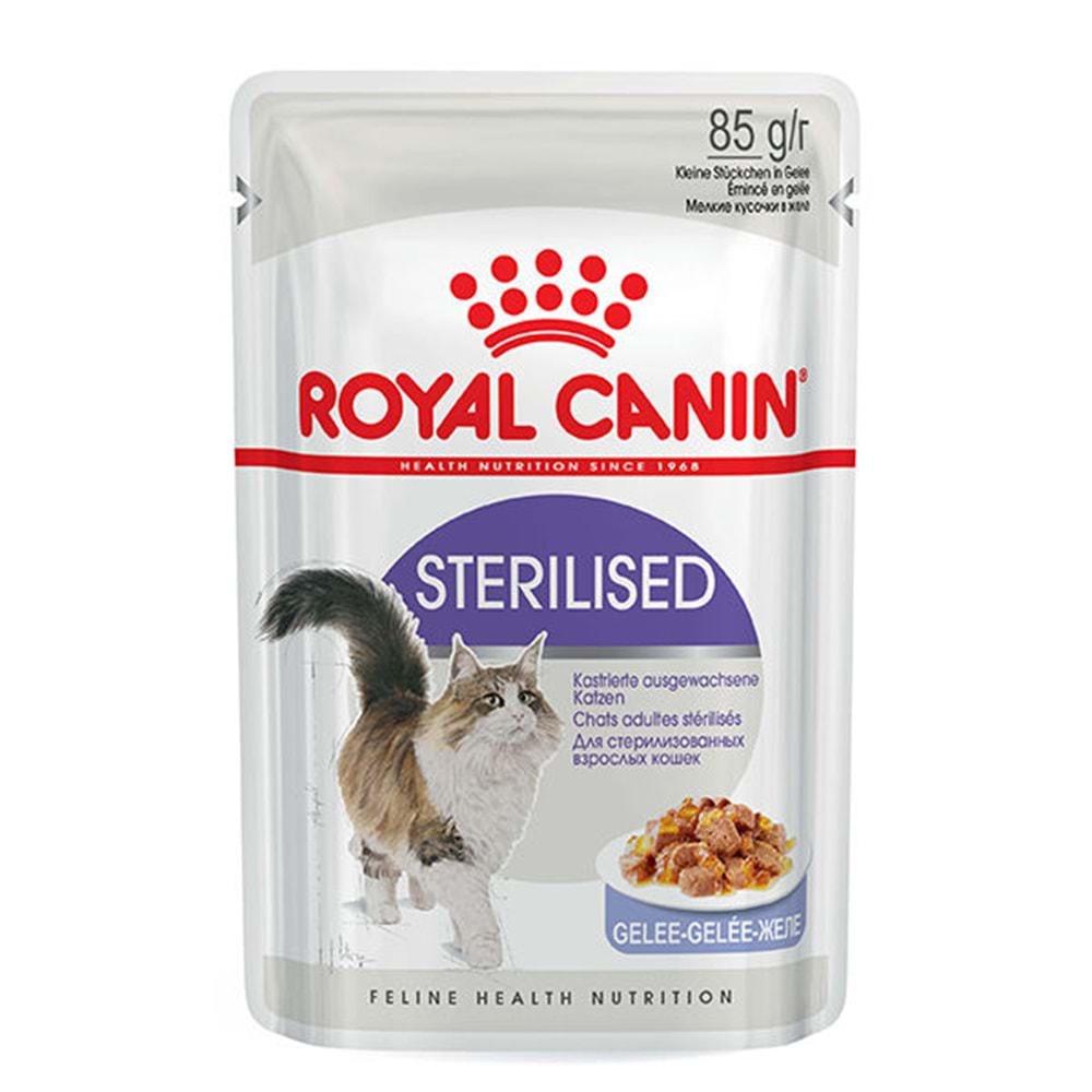 Royal Canin Sterilised Jelly Jöle Kısır Kedi Konservesi 85 Gr.x12 Adet