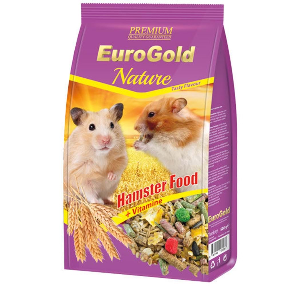 EuroGold Hamster Yemi 500 Gr. x 12 Adet