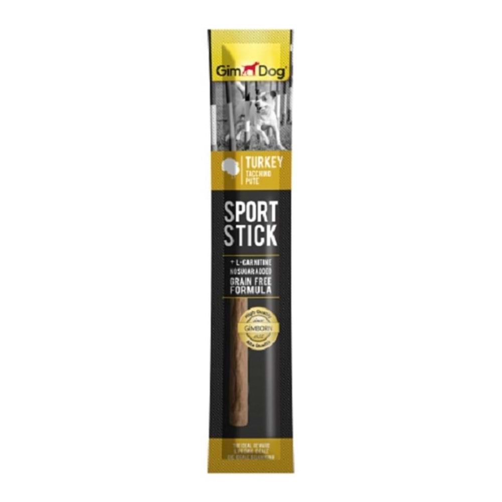 Gimdog Sport Sticks Hindili Tahılsız Köpek Ödül Çubuğu 12 gr.x 12 Adet