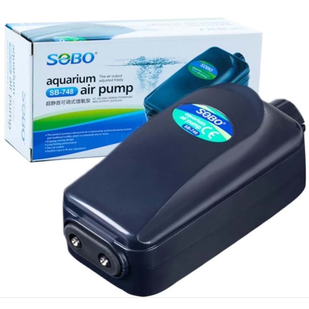 Sobo SB-748 Hava Motoru 2x3,5 L/Dak 8 W