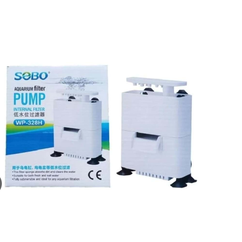 Sobo WP-328H Alçak Seviye Mini Askı Filtre 500 Lt/S 8W
