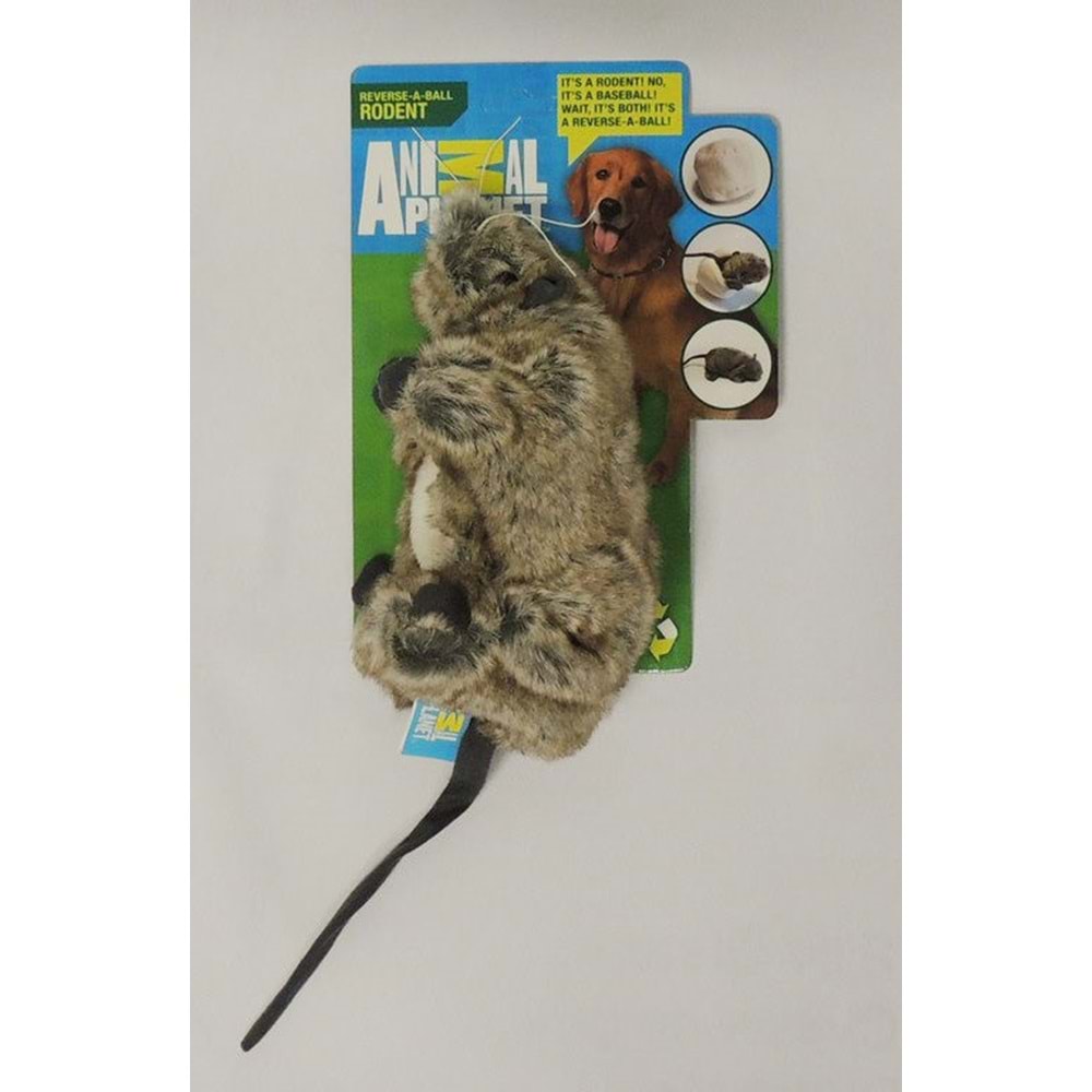 Afp Animal Planet 6335 Ters Çevrilebilir Kemirgen Köpek Oyuncağı 19 cm.
