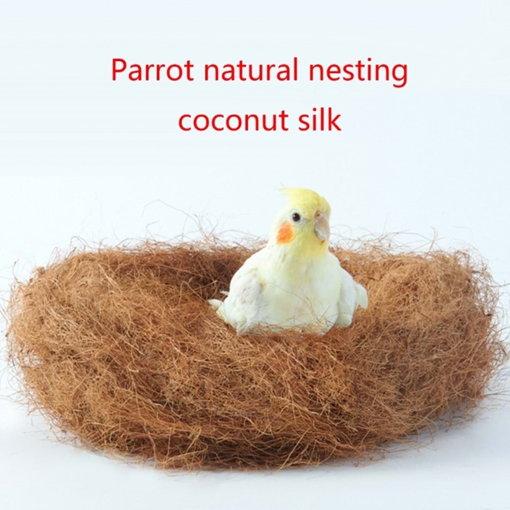Hindistan Cevizi Kılı Yuva İpi Naturel (Nesting Fiber) 175-200 gr.