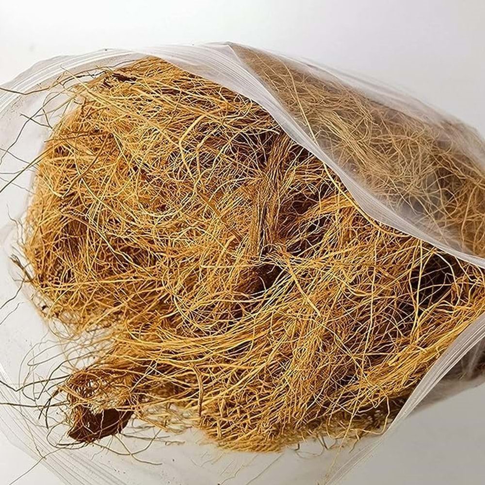 Hindistan Cevizi Kılı Yuva İpi Naturel (Nesting Fiber) 225-250 gr.