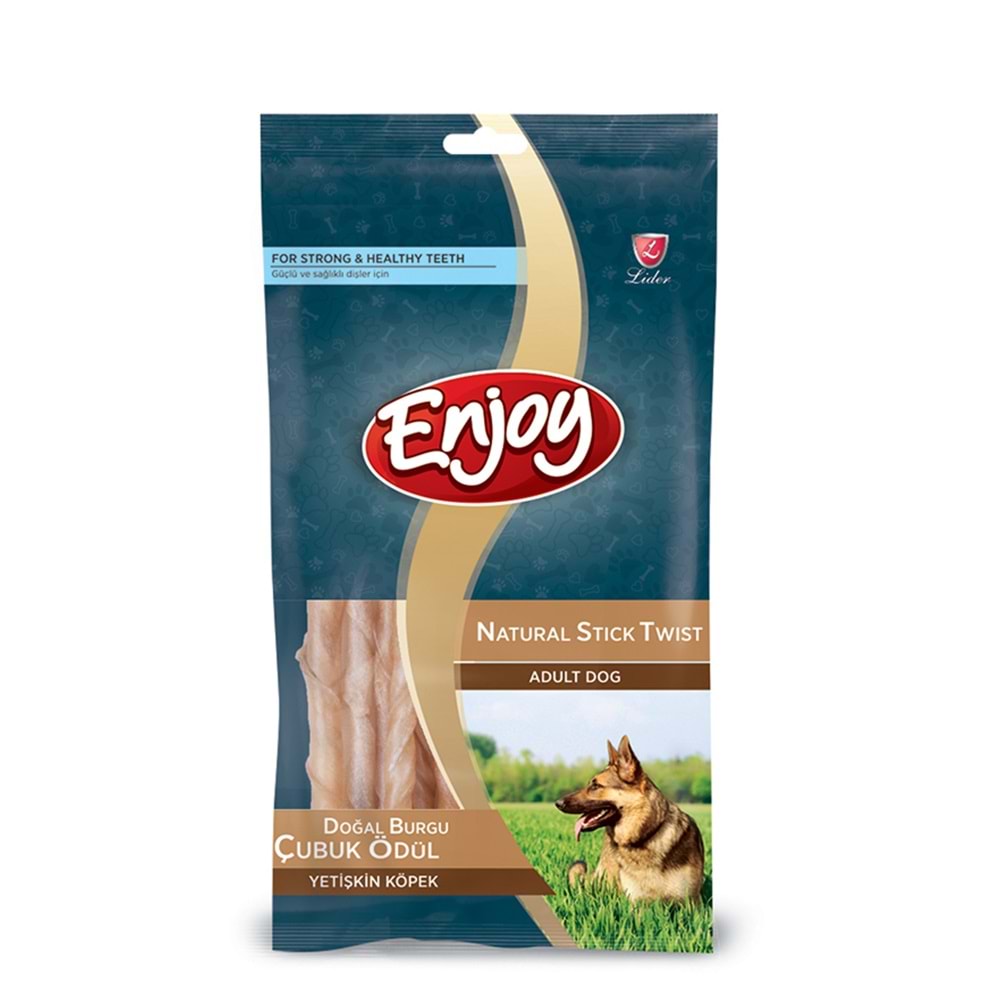 Enjoy Natural Burgu Çubuk 5'' 5-7 gr. 20 li (4 Paket)