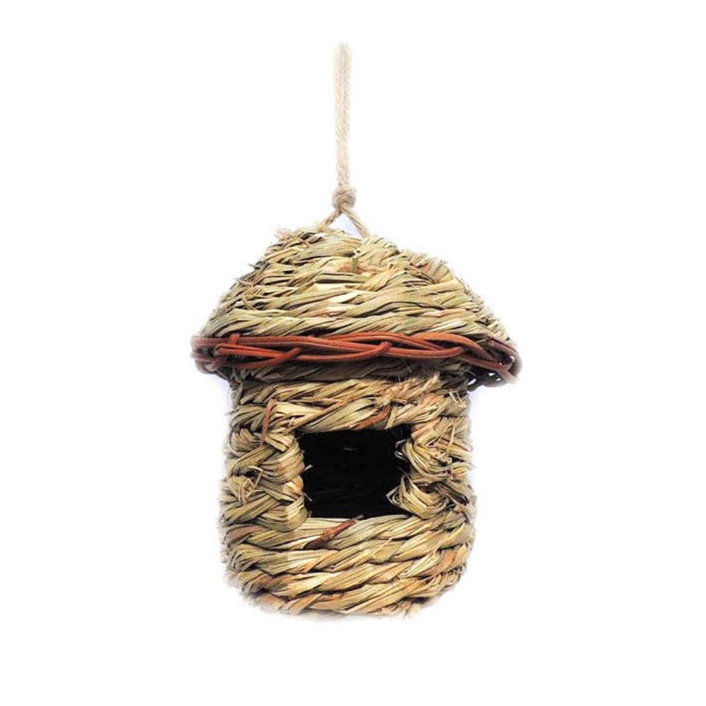 911593 - %100 Doğal Egzotik, Finch Bülbül Yuvası 13x13x15 cm.