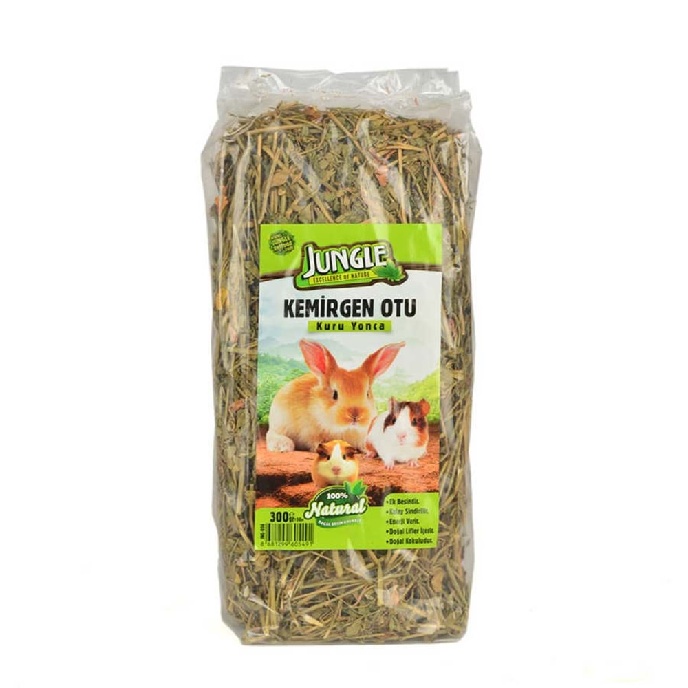 Jungle Eko Kuru Yonca Kemirgen Otu 300 gr.