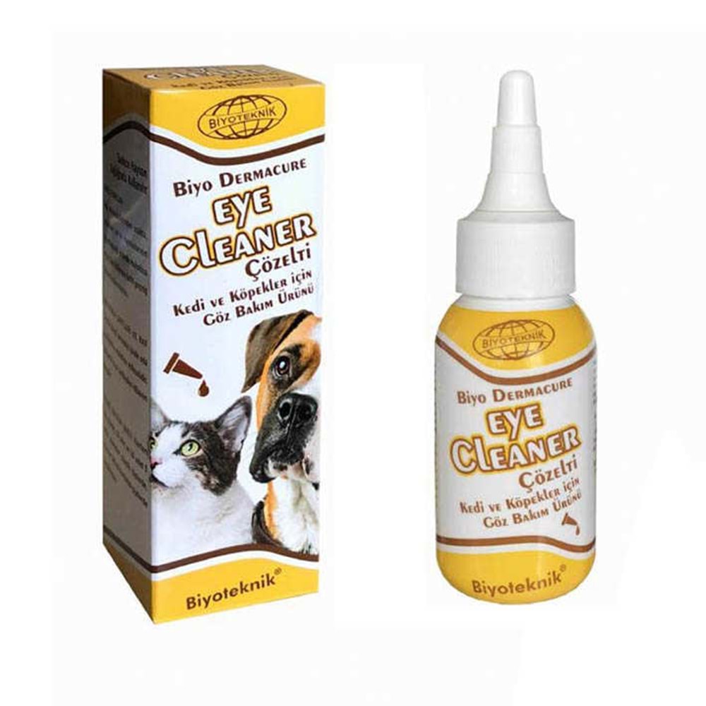 Biyo Dermacure Eye Cleaner Kedi ve Köpek Göz Bakım Solüsyonu 50 Ml.