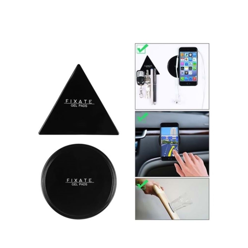 Fixate Gel Pad 2 li Set Üçgen ve Yuvarlak