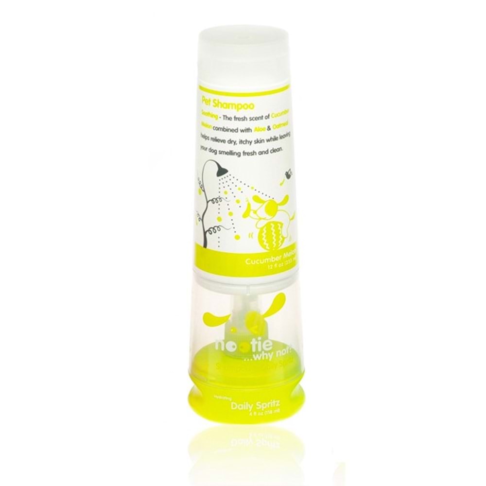 Pet Shampoo Cucumber Melon 355ml Shampoo + 118ml parfume