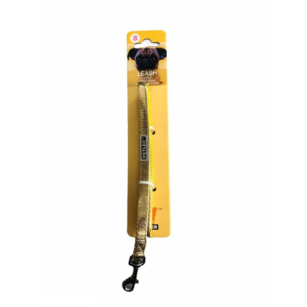 8090-L25S Köpek Gezdirme Tasması 1 cm.x122 cm. Max. 9 Kg.(S)