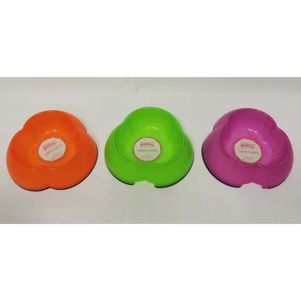 Pawise 11042 Flower Bowl Çiçek Şekilli Köpek Mama Kabı 700 ml.
