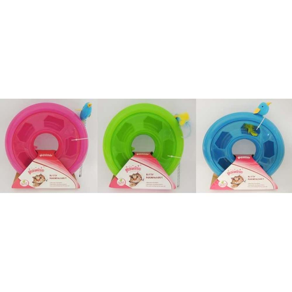 Pawise 28504 Kitty Roundabout Dia Kedi Oyuncağı 26 cm.