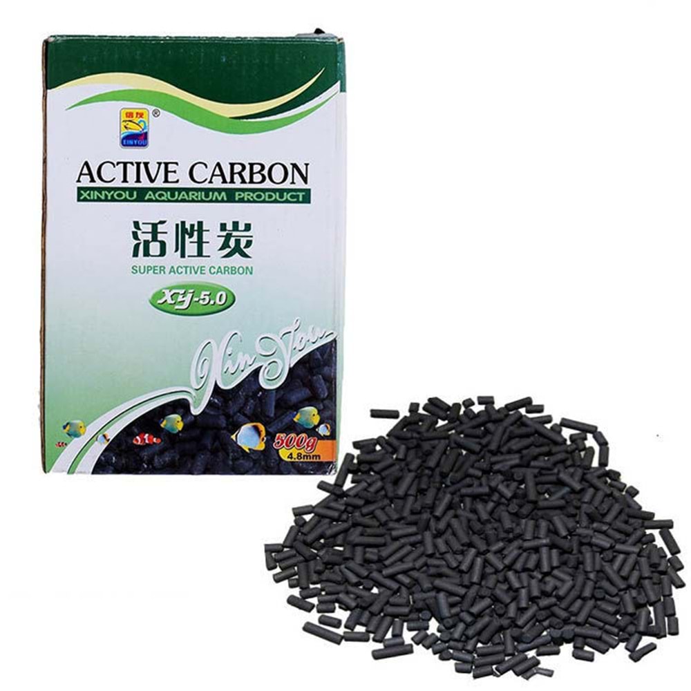 Xinyou Süper Aktif Karbon 500 Gr. (Kutu) Fileli