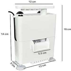 Sobo WP-328H Alçak Seviye Mini Askı Filtre 500 Lt/S 8W