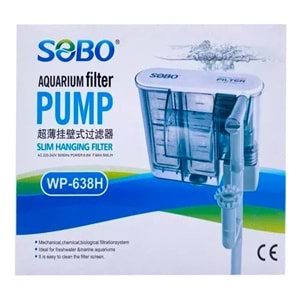 Sobo Wp-638H Askı Şelale Filtre 500 Lt/S 7 W