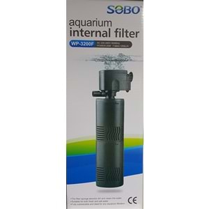 Sobo WP-3200F Akvaryum İç Filtre 1200 L/S