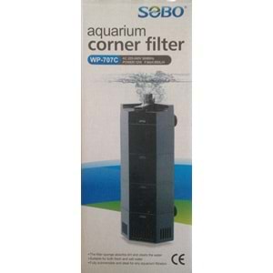 Sobo WP-707C Akvaryum Köşe İç Filtre 650 L/S 12 W