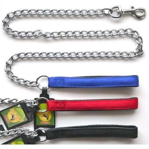 Royalist Slsa Soft Saplı Köpek Gezdirme Zinciri 4 mm.x120 cm. Mavi