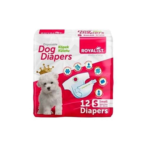Royalist Köpek Külotu Small 12 li
