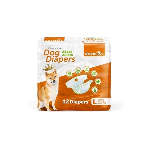Royalist Köpek Külotu Large 12 Li