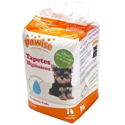 Pawise 11441 Köpek Tuvalet Çiş Pedi 56x56 cm. 14 Adet