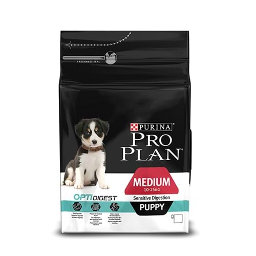 Pro Plan Medium Puppy Yavru Kuru Köpek Maması Kuzu Etli 3 Kg.