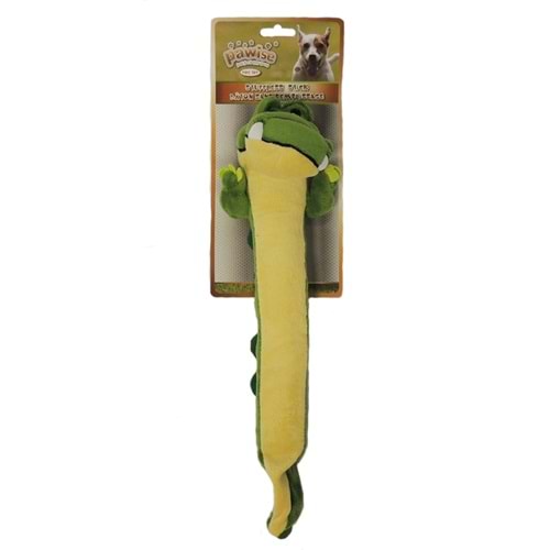 Pawise 15085 Sopa Sesli Timsah Peluş Köpek Oyuncağı 40 cm.