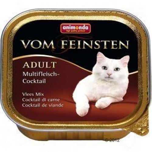 Animonda Vom Feinsten Karışık Etli Yetişkin Kedi Konservesi 100 gr. x12 Adet