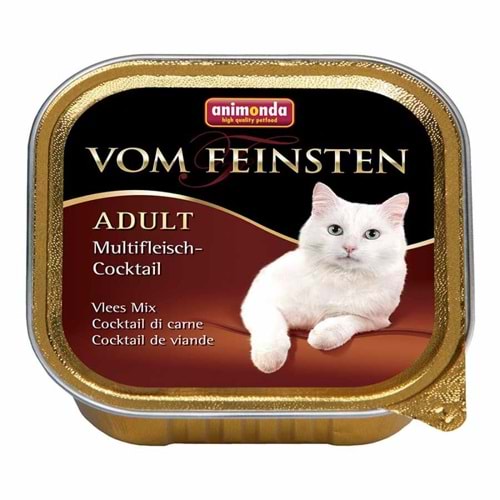 Animonda Vom Feinsten Karışık Etli Yetişkin Kedi Konservesi 100 gr.