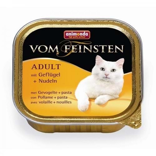 Animonda Vom Feinsten Kümes Hayvan&Erişteli Kedi Kons.100 gr.