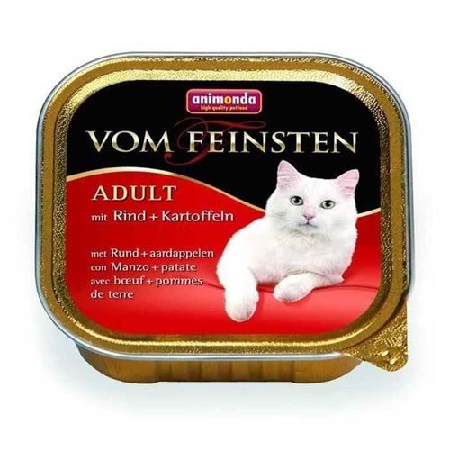 Animonda Vom Feinsten Sığır Etli Patatesli Kedi Konservesi 100 gr.
