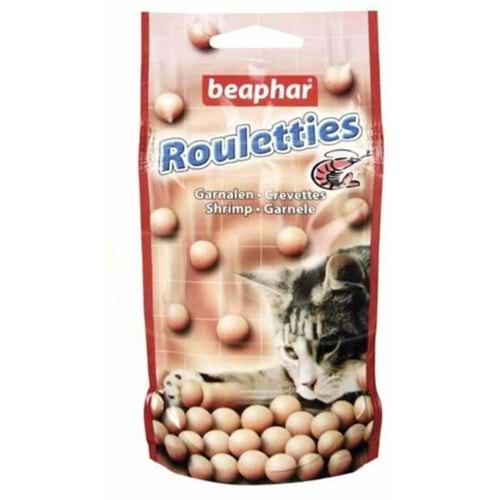 Beaphar Rouletties Karidesli Kedi Ödül Tableti (80 Adet) 44,2 Gr.x 3 Adet