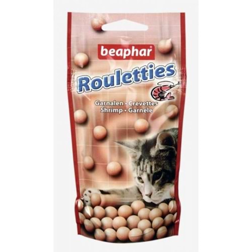 Beaphar Rouletties Karidesli Kedi Ödül Tableti (80 Adet) 44,2 Gr.