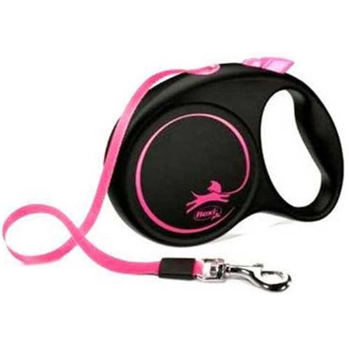 Flexi Limited Edition 5m. Şerit Otomatik Tasma 25 Kg. Pembe