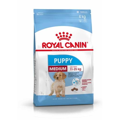 Royal Canin Medium Puppy Orta Irk Yavru Köpek Maması 4 Kg.