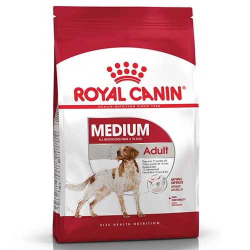 Royal Canin Medium Adult Orta Irk Yetişkin Köpek Maması 15 Kg.