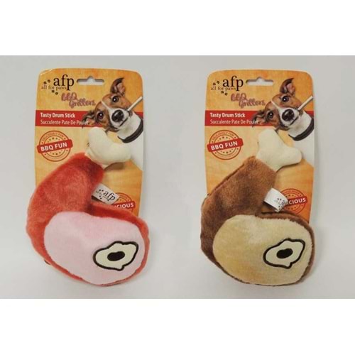 Afp 3051 But Şeklinde Peluş Köpek Oyuncağı 22 cm. Kırmızı