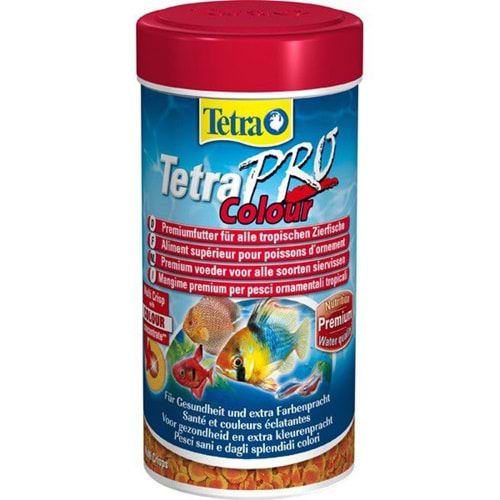 Tetra Pro Colour Crips Balık Yemi 250ml 55gr.