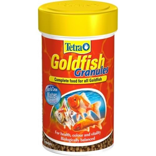 Tetra Goldfish Granules Japon Balık Yemi 100 Ml. 32 Gr.