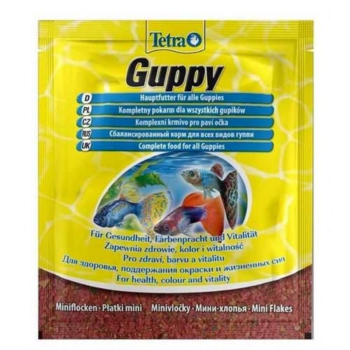 Tetra Guppy Lepistes Yemi 12 Gr.x 2 Adet