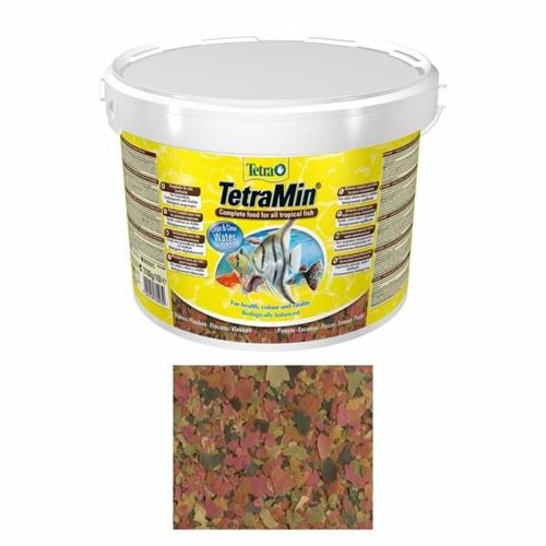 Tetramin Flakes Pul Kova Balık Yemi 10 L. 2100 Gr.