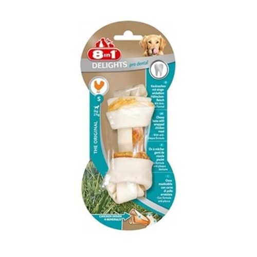 8in1 Delights Pro Dental Tavuklu Köpek Ödülü 35 gr.x2 Adet